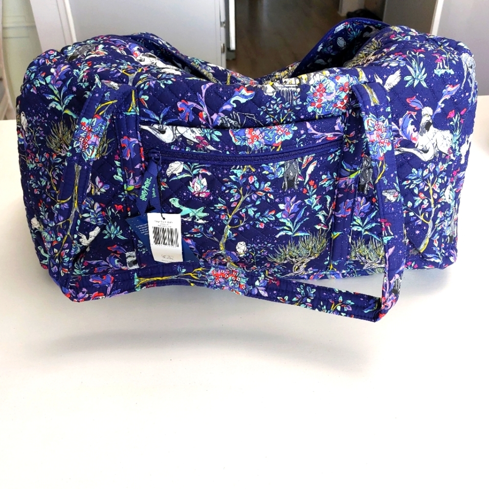 Vera Bradley Harry Potter Forbidden Forest Large Duffel Travel Bag NWT